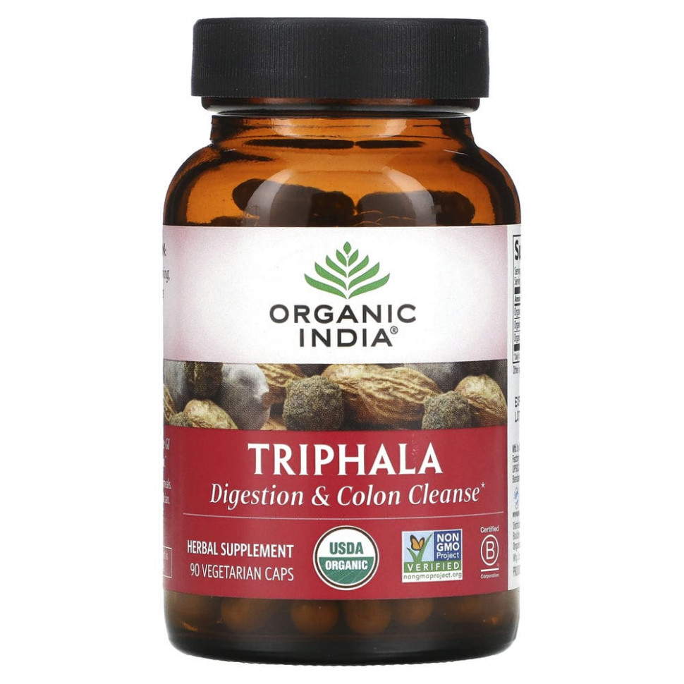 ������ ������ Organic India, �������, 90 �������������� ������  IHerb (������) ����