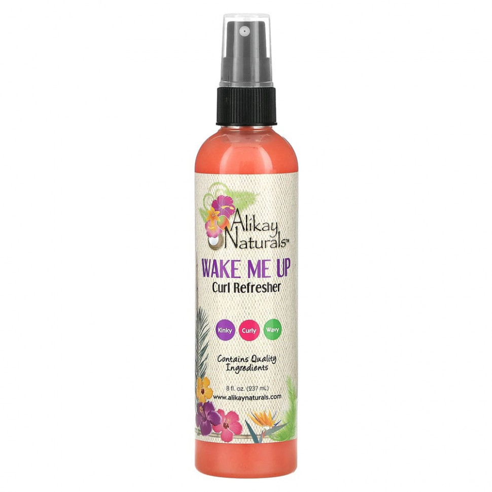 ������ ������ Alikay Naturals, Curl Refresher, Wake Me Up, 237 �� (8 ����. �����)  IHerb (������) ����