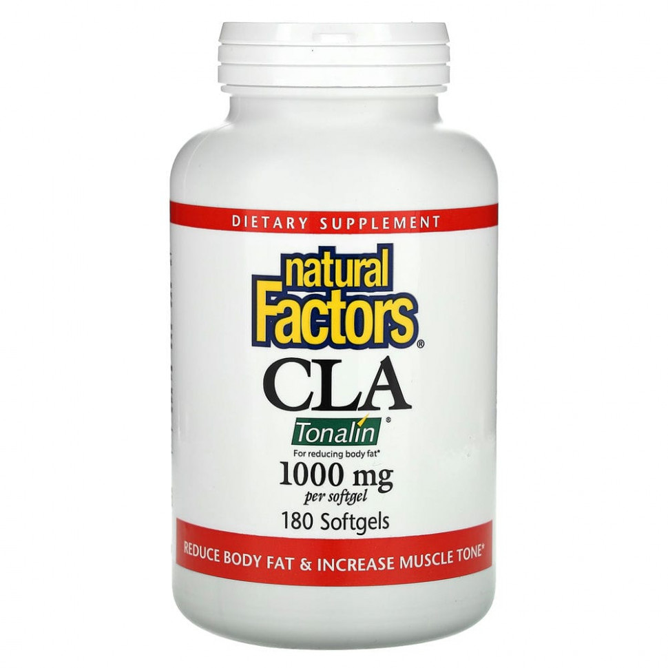  Natural Factors, CLA,    , 1000 , 180      -     , -, 