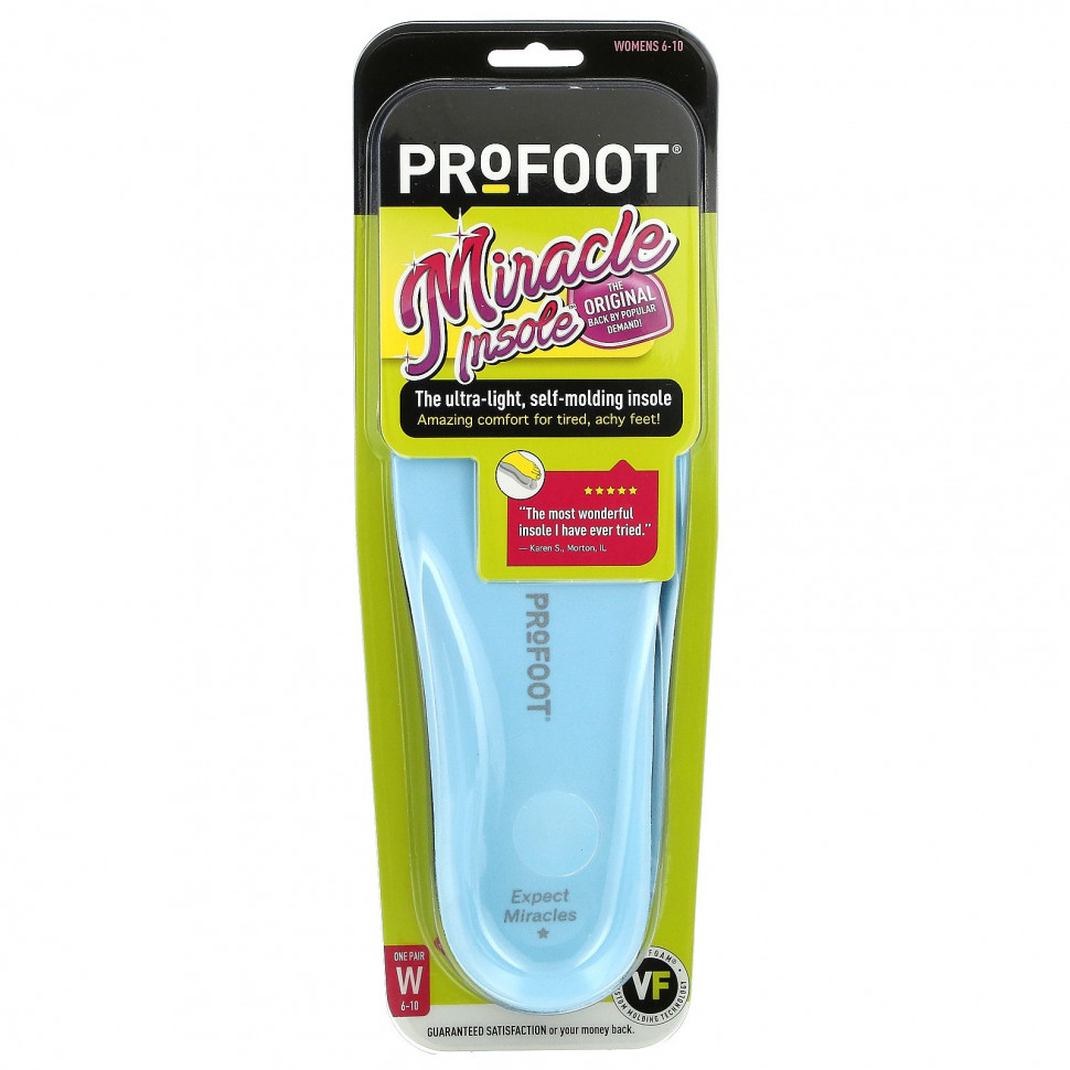   Profoot, Miracle Insole,   610 , 1   IHerb () 