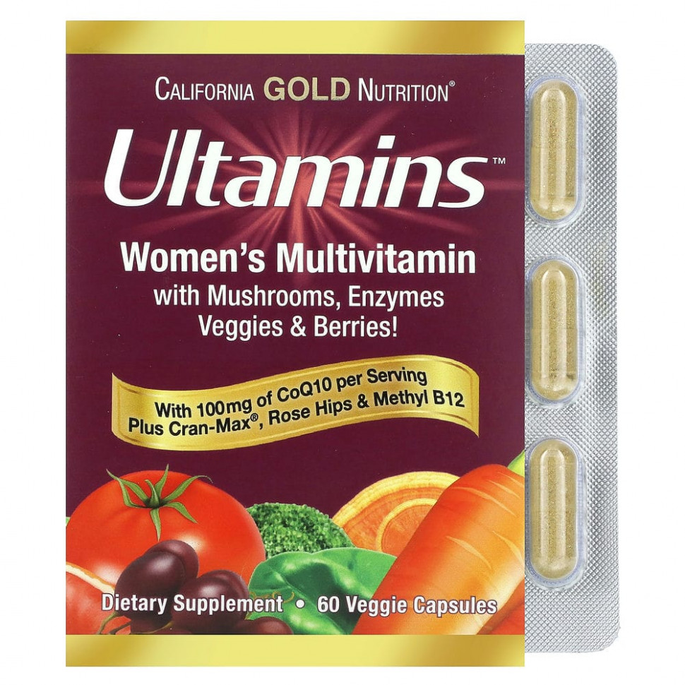  California Gold Nutrition, Ultamins,       Q10, , ,   , 60      -     , -, 