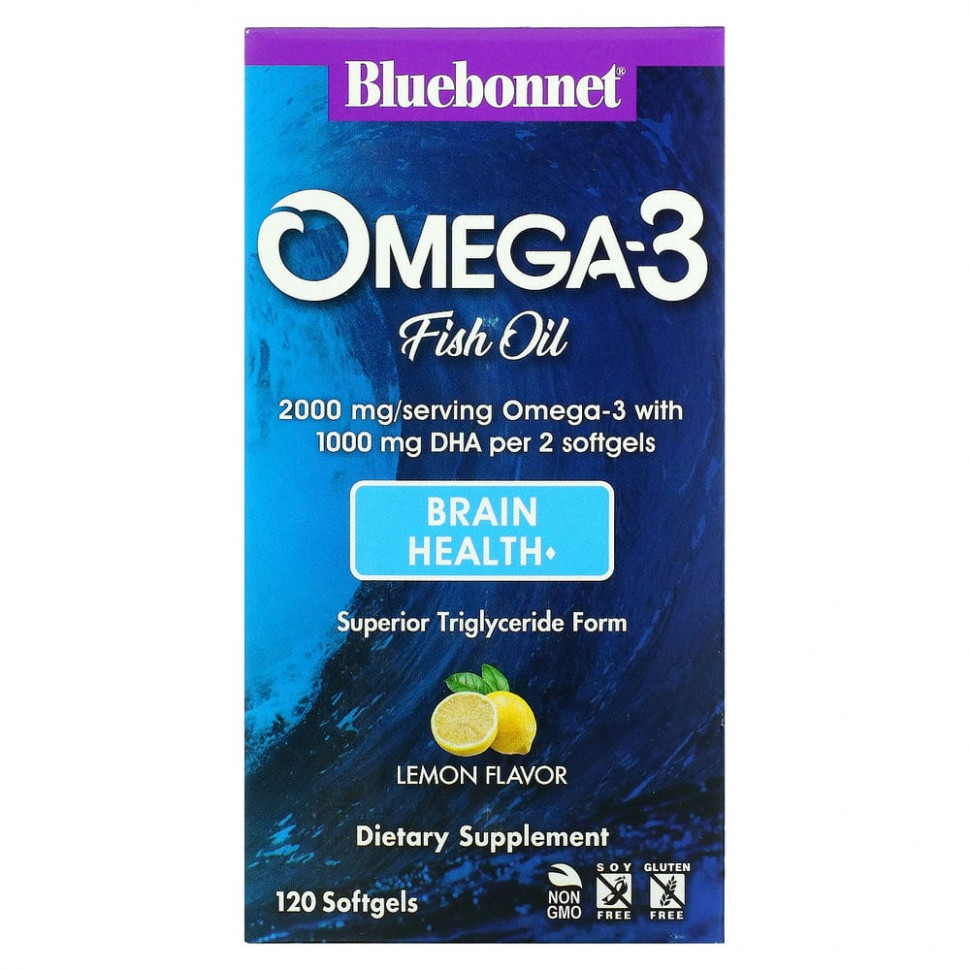  Bluebonnet Nutrition, -3   ,  ,  , 120     -     , -, 