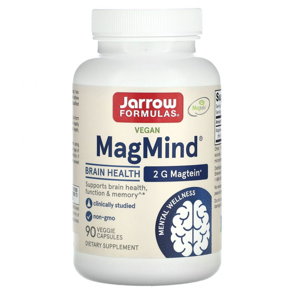 ������ ������ Jarrow Formulas, MagMind, ������, 90 �������������� ������  IHerb (������) ����