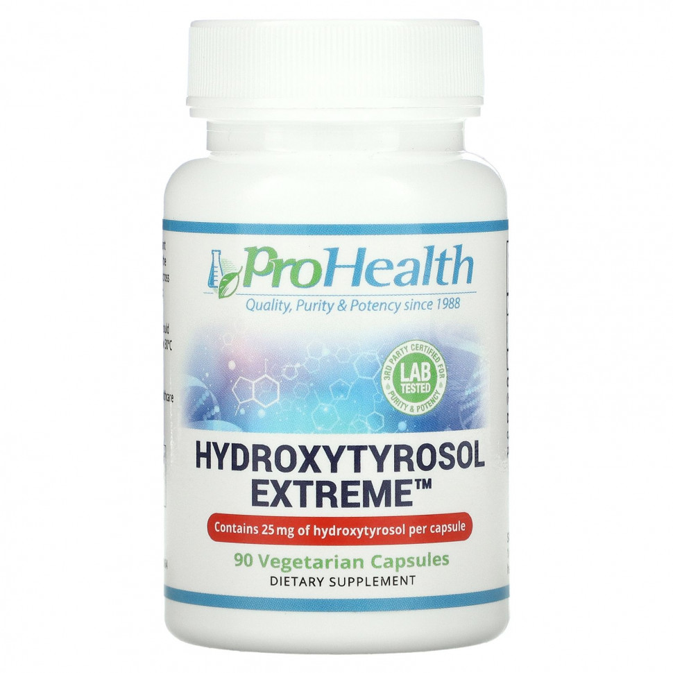  ProHealth Longevity, Hydroxytyrosol Extreme, 25 , 90      -     , -, 