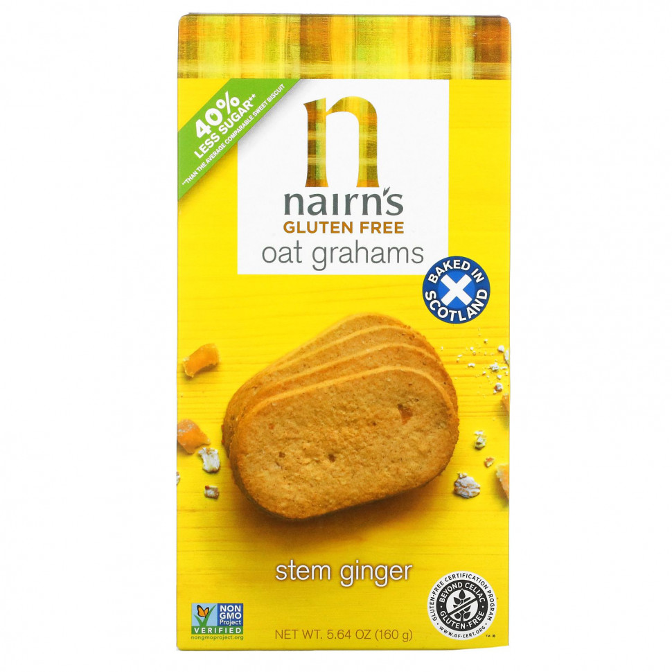  Nairn's, Oat Grahams,  ,  , 160  (5,64 )    -     , -, 