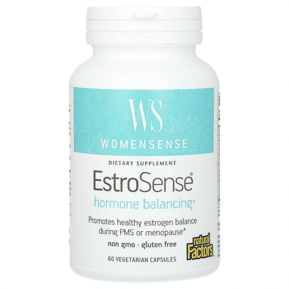  Natural Factors, WomenSense, EstroSense,  , 60      -     , -, 