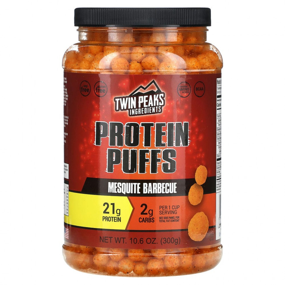 ������ ������ Twin Peaks, Protein Puffs, ������ �� �������, 300 � (10,6 �����)  IHerb (������) ����