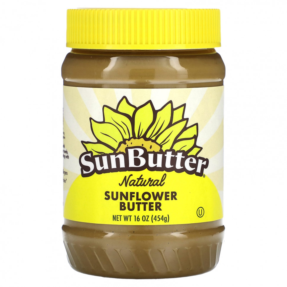������ ������ SunButter, ����������� ������� ����� �� �������������, 16 ���. (454 �)  IHerb (������) ����