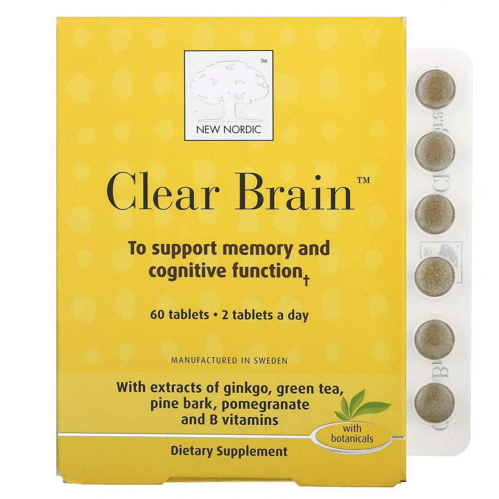  New Nordic US Inc, Clear Brain, 60     -     , -, 