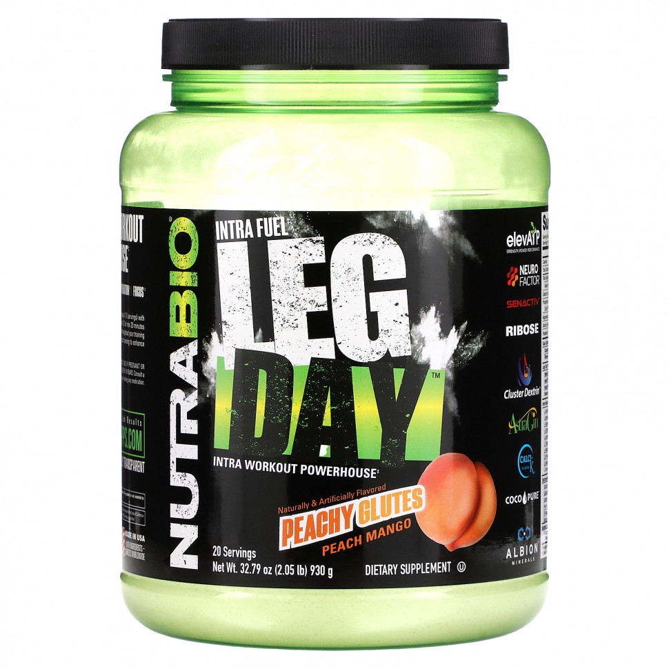  Nutrabio Labs, Intra Fuel, Leg Day,  -,  ,   , 930  (2,05 )    -     , -, 