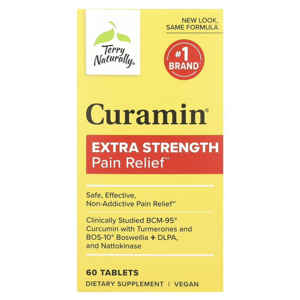 ������ ������ Terry Naturally, Curamin, �������������� ���������� ���� ��������, 60 ��������  IHerb (������) ����