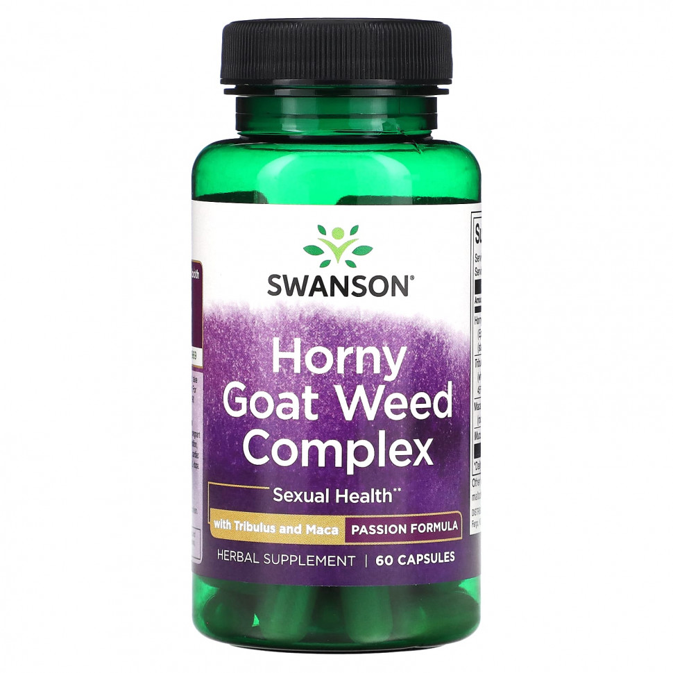  Swanson,  Horny Goat Weed    , 60     -     , -, 