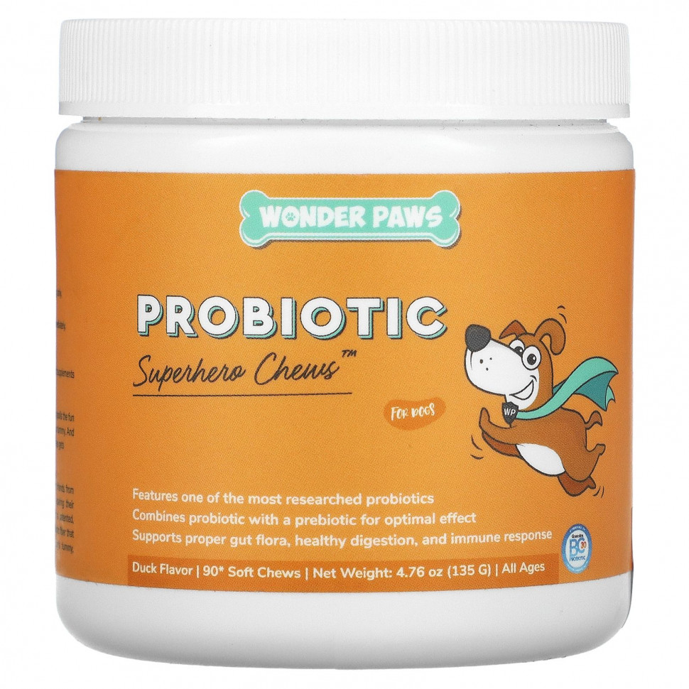  Wonder Paws, Probiotic,     ,   ,  , 90       -     , -, 