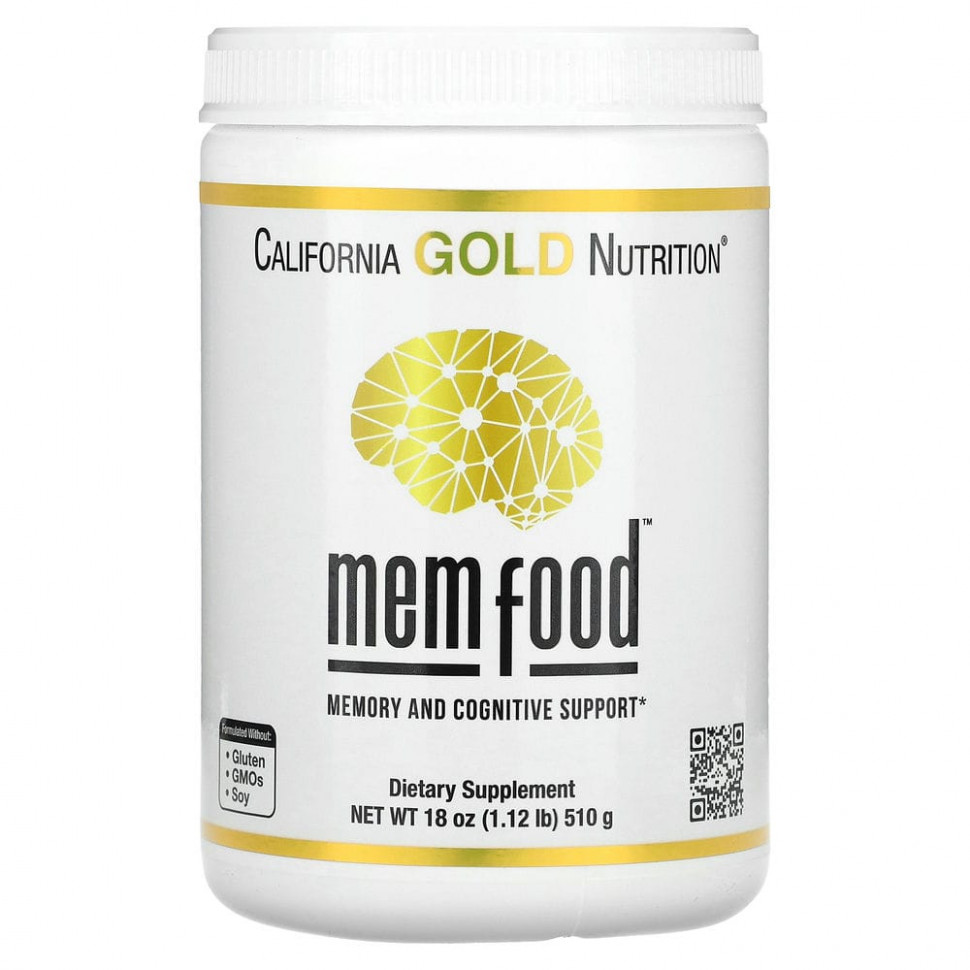  California Gold Nutrition, MEM Food,     , 510  (1,12 )    -     , -, 