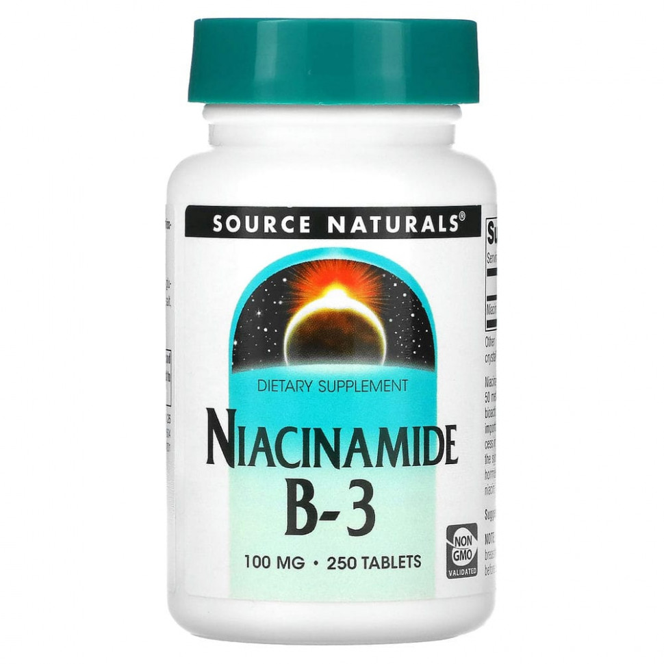  Source Naturals,  B-3, 100 , 250     -     , -, 