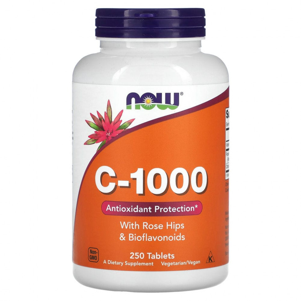  NOW Foods, C-1000,    , 250     -     , -, 