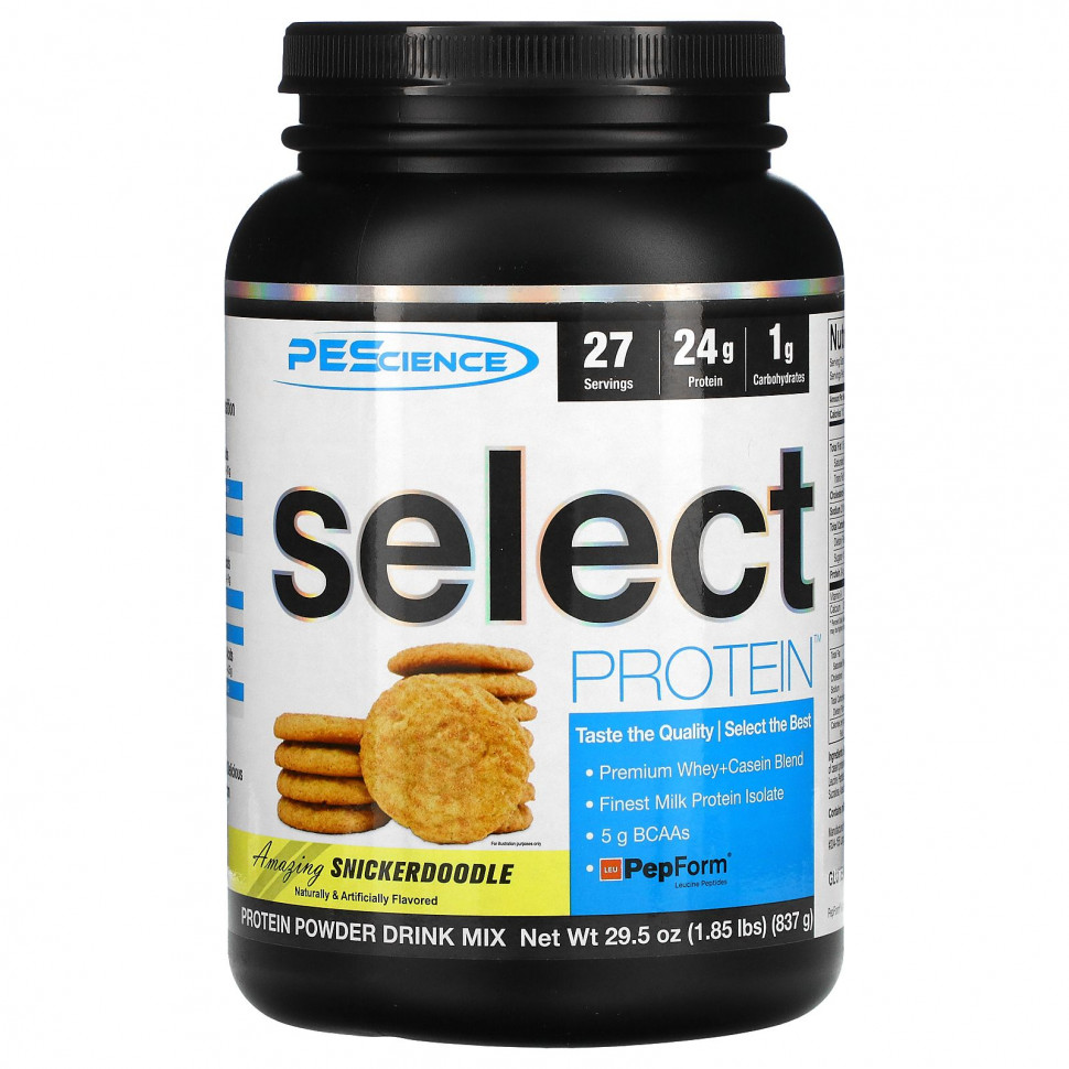 ������ ������ PEScience, Select Protein, ������������ �����������, 837 � (29,5 �����)  IHerb (������) ����
