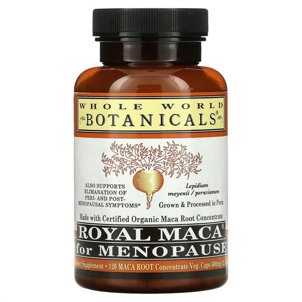  Whole World Botanicals, Royal Maca,      , 500 , 120      -     , -, 