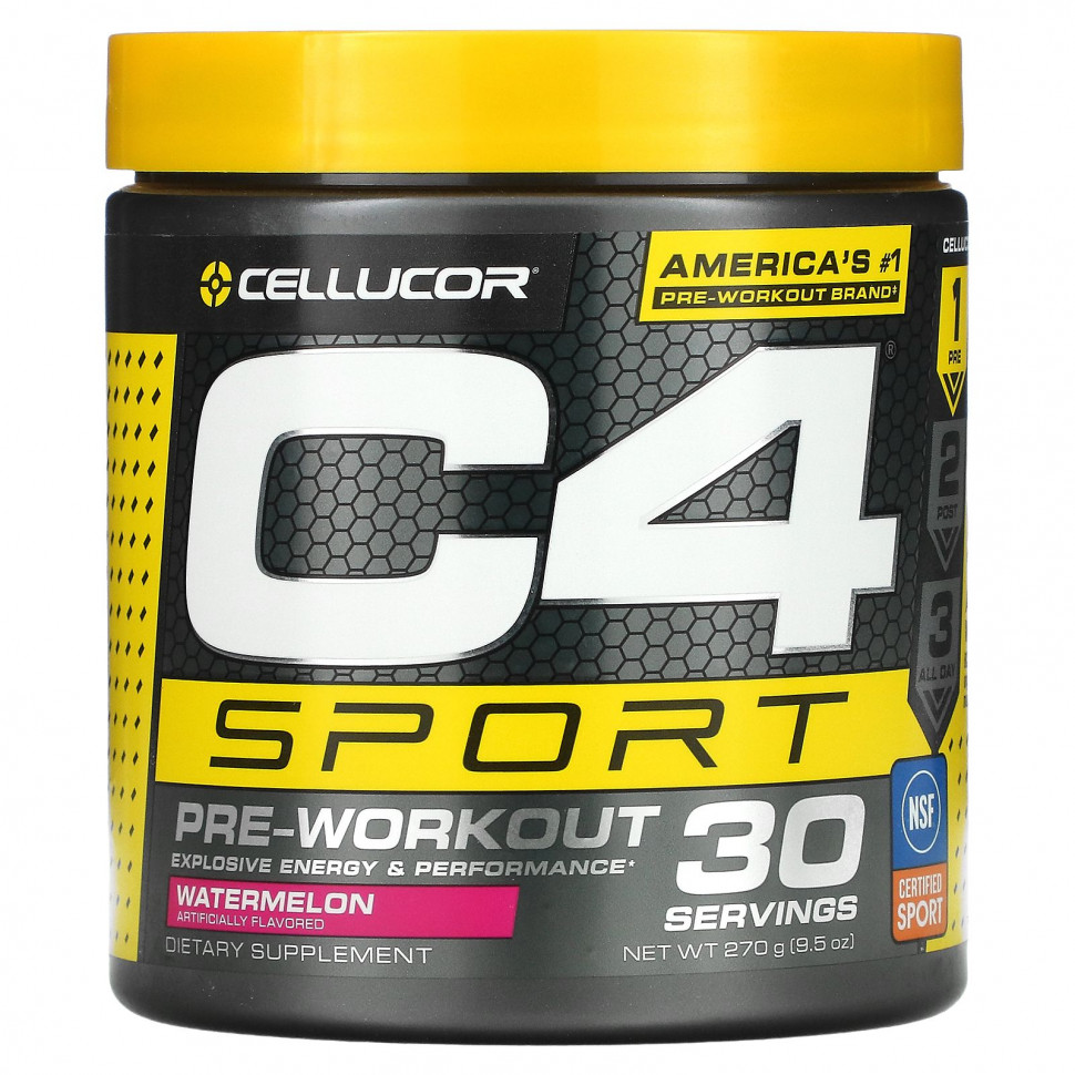 ������ ������ Cellucor, C4 Sport, ����������������� �������, �����, 9,5 ���. (270 �)  IHerb (������) ����