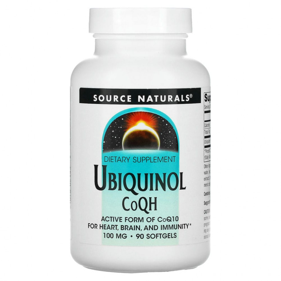  Source Naturals,  CoQH??, 100 , 90     -     , -, 