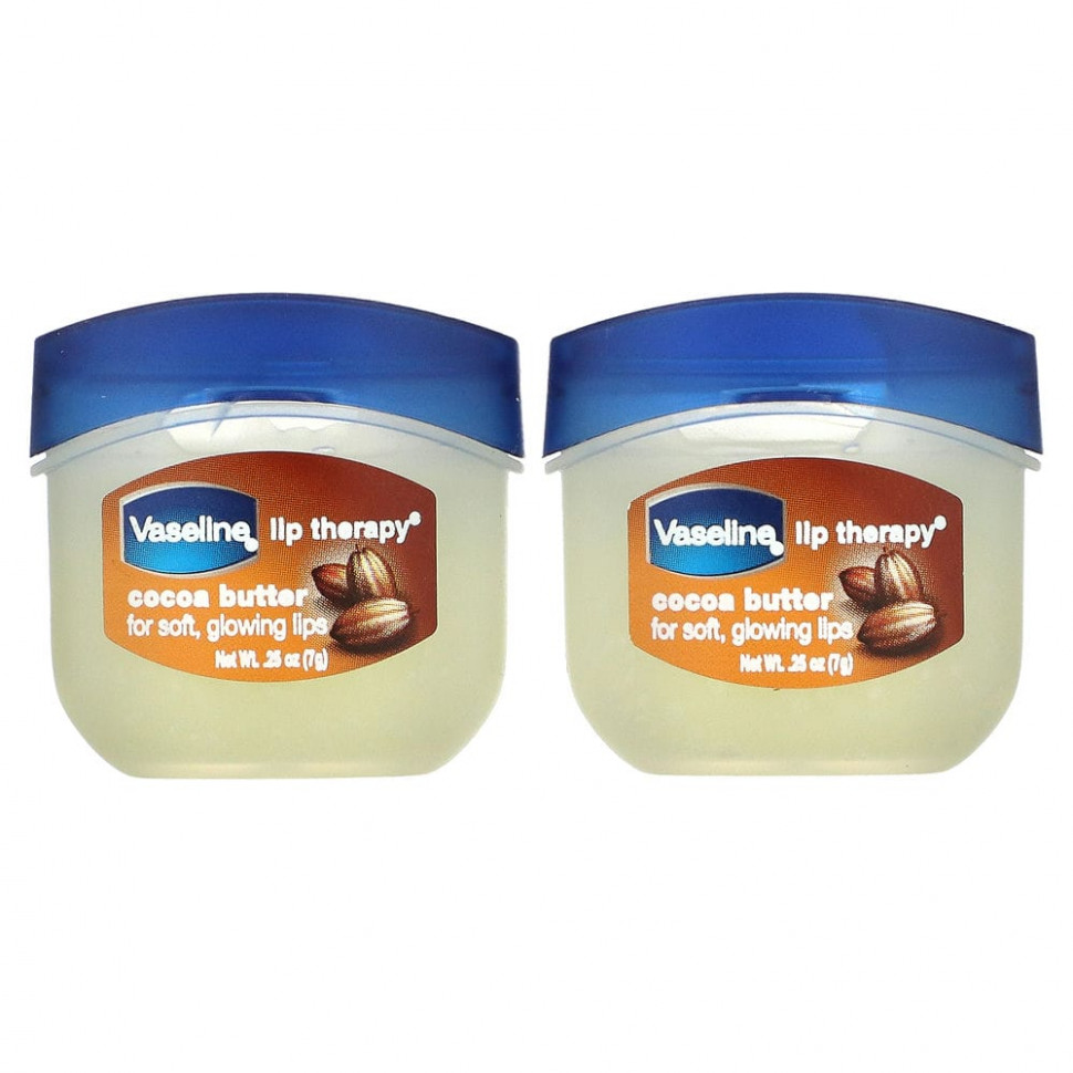������ ������ Vaseline, Lip Therapy, ����� �����, 2 �������� �� 7 � (0,25 �����)  IHerb (������) ����