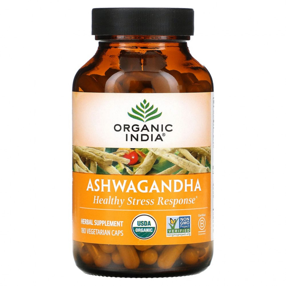 ������ ������ Organic India, ���������, 180 �������������� ������  IHerb (������) ����
