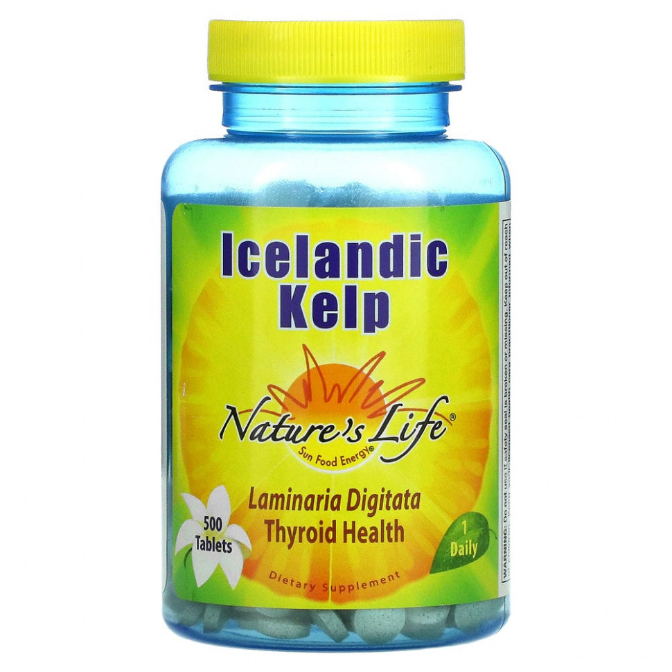  Nature's Life, Icelandic Kelp (  ), 500     -     , -, 