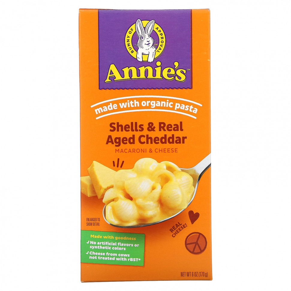 ������ ������ Annie's Homegrown, �������� � ����� ������, 6 ����� (170 �)  IHerb (������) ����
