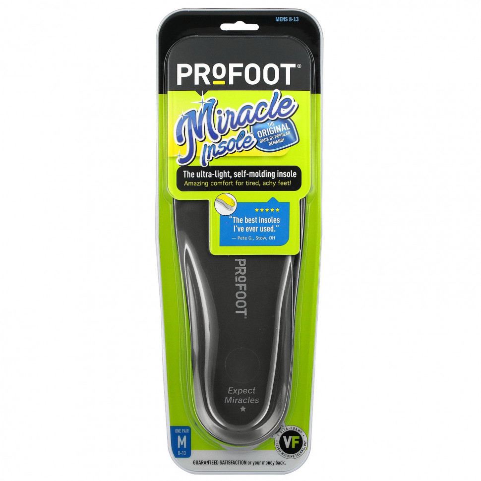  Profoot, Miracle Insole,  8-13, 1     -     , -, 