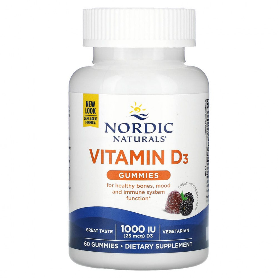  Nordic Naturals,     D3,    , 1000 , 60 .    -     , -, 