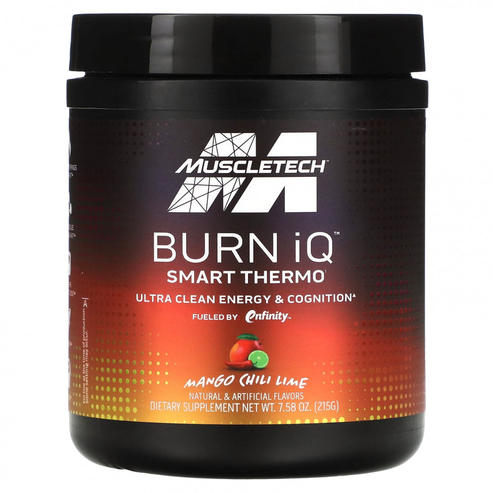  MuscleTech, Burn iQ, Smart Thermo,   , , 215  (7,58 )    -     , -, 