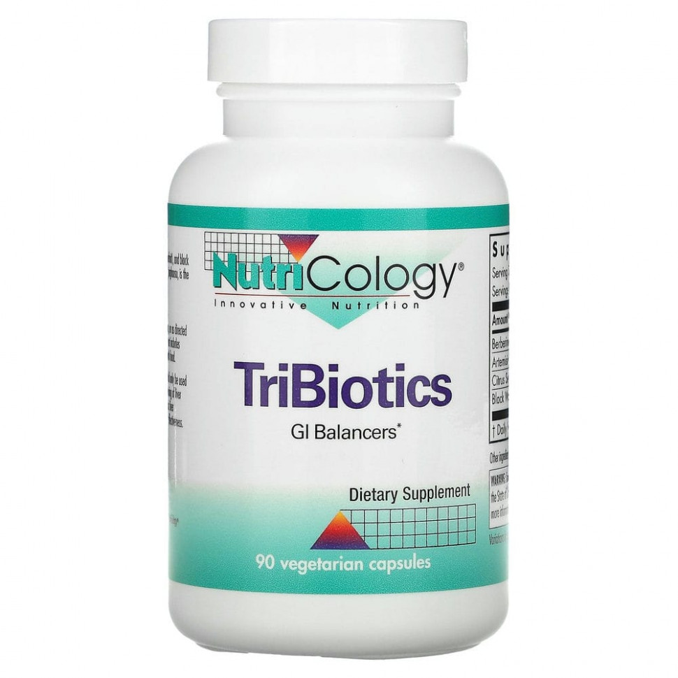 ������ ������ Nutricology, TriBiotics, 90 �������������� ������  IHerb (������) ����