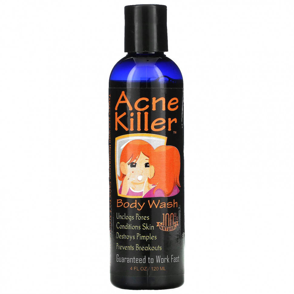 ������ ������ Greensations, Acne Killer, ���� ��� ���� 4 ������ ����� (120 ��)  IHerb (������) ����