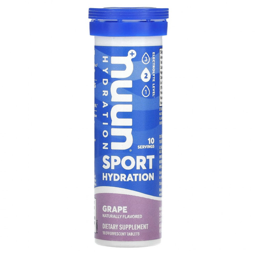 ������ ������ Nuun, Hydration, Sport, ������� � �������� �������������, ��������, 10 ��������  IHerb (������) ����