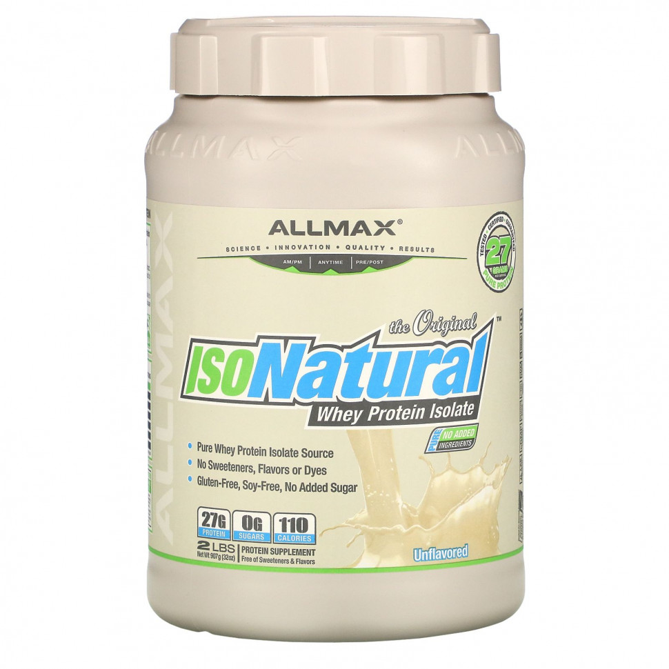  ALLMAX Nutrition, IsoNatural,    , ,  , 907  (2 )    -     , -, 