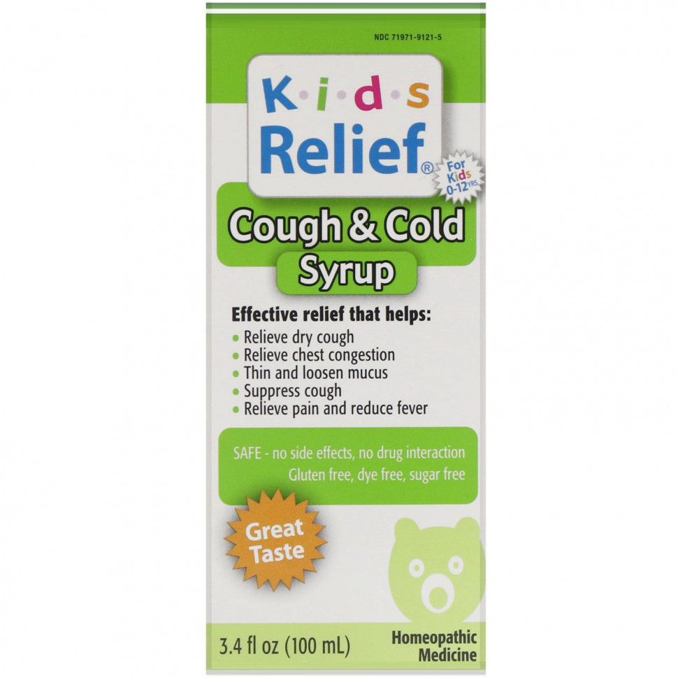  Homeolab USA, Kids Relief,     ,   012 , 100  (3,4 . )    -     , -, 