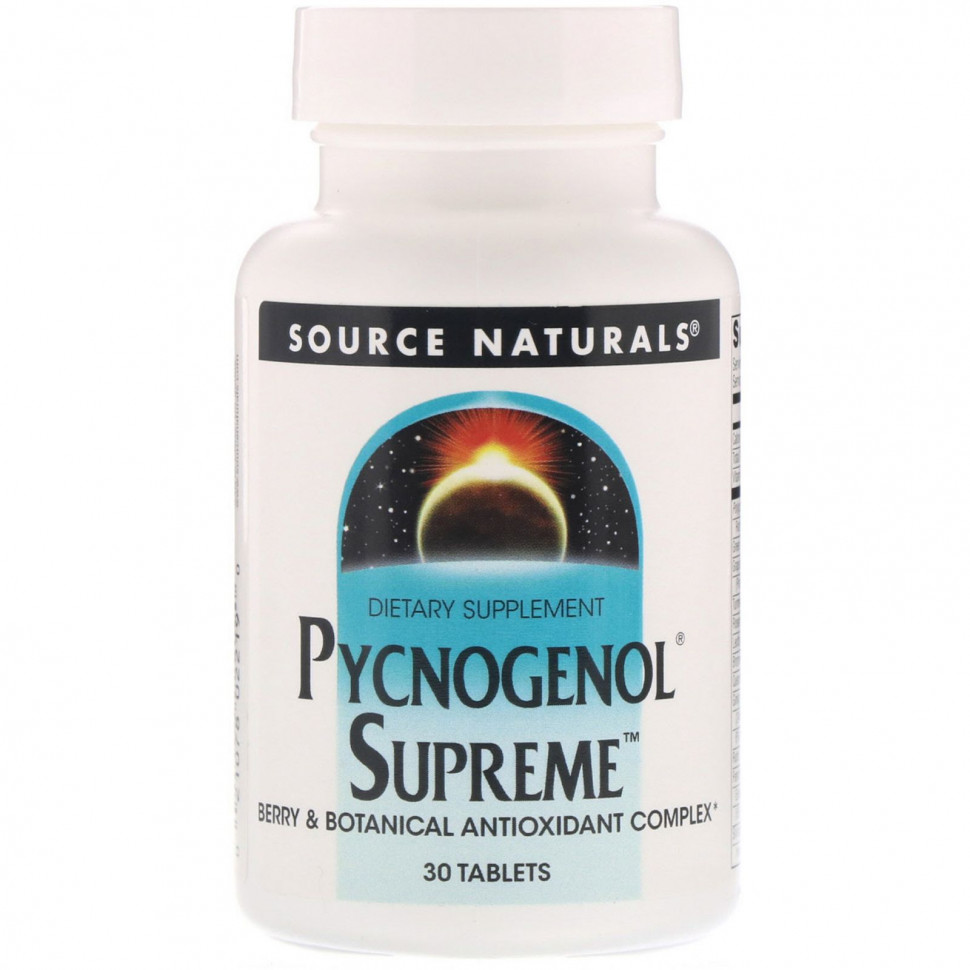  Source Naturals,  Supreme, 30     -     , -, 