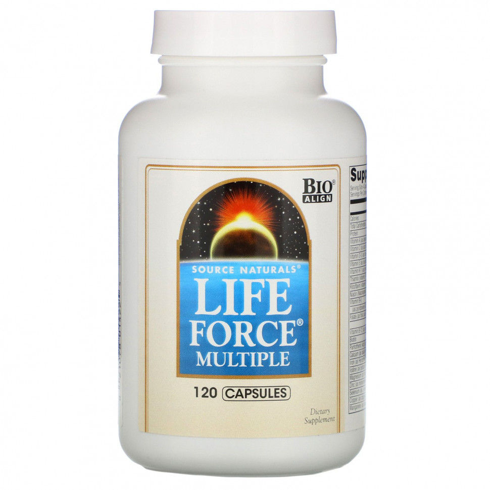  Source Naturals,  Life Force, 120     -     , -, 