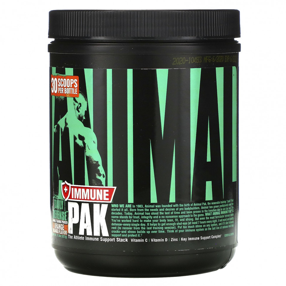 ������ ������ Universal Nutrition, Animal Immune Pak, Daily Defense, �� ������ ��������� � �����, 327 � (11,5 �����)  IHerb (������) ����