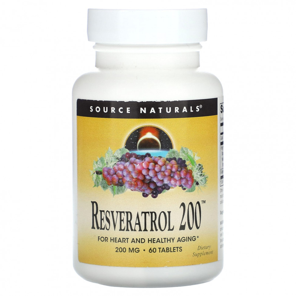 ������ ������ Source Naturals, ����������� 200, 200 ��, 60 ��������  IHerb (������) ����