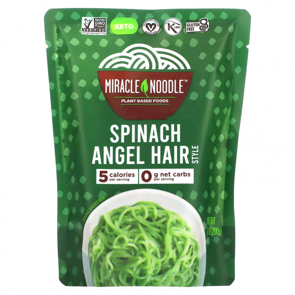 ������ ������ Miracle Noodle, ����� ��������� (������� ������) �� ��������, 200 � (7 �����)  IHerb (������) ����