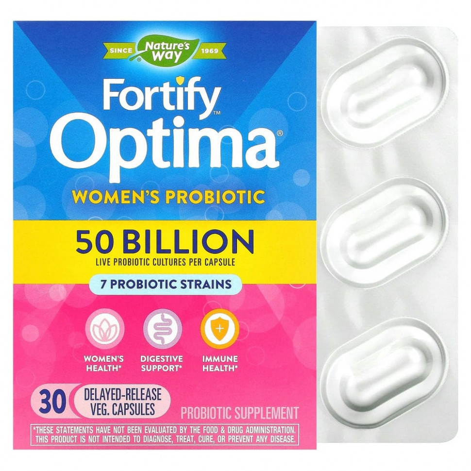 ������ ������ Nature's Way, Fortify Optima, ��������� ��� ������, 50 ����, 30 ������������ ����������� � ����������� ��������������. ������  IHerb (������) ����