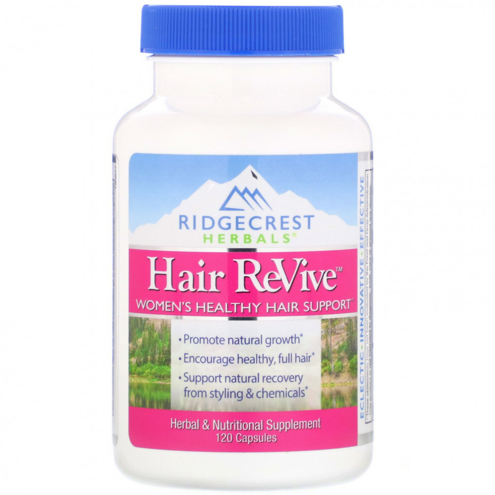  RidgeCrest Herbals, Hair ReVive, 120     -     , -, 