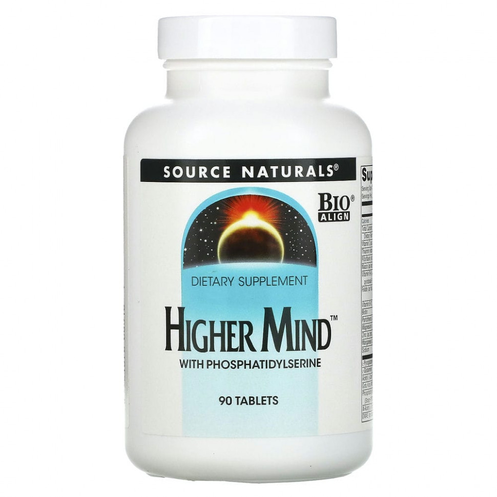  Source Naturals, Higher Mind, 90     -     , -, 