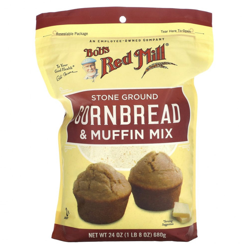 ������ ������ Bob's Red Mill, ����� �� �������� ����������� ����� � ��������, 680 � (1 ���� 8 �����)  IHerb (������) ����