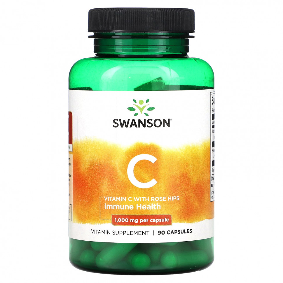 ������ ������ Swanson, ������� C � ����������, 90 ������  IHerb (������) ����