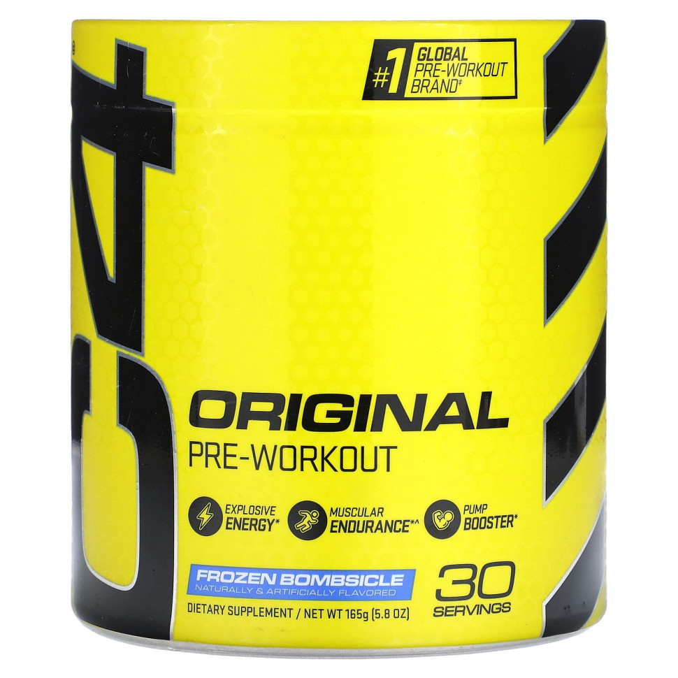 ������ ������ Cellucor, C4 Original, ����� �����������, Frozen Bombsicle, 165 � (5,8 �����)  IHerb (������) ����