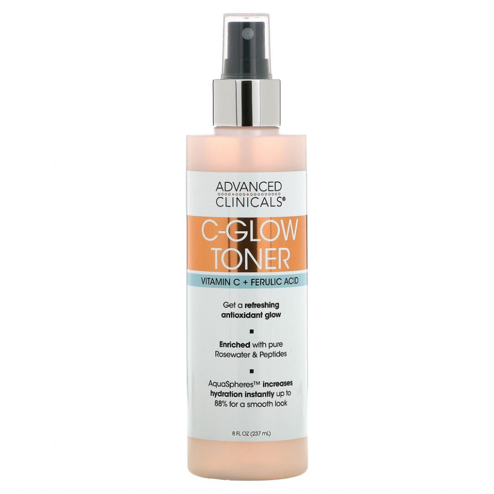  Advanced Clinicals, C-Glow Toner,  C   , 237  (8 . )    -     , -, 