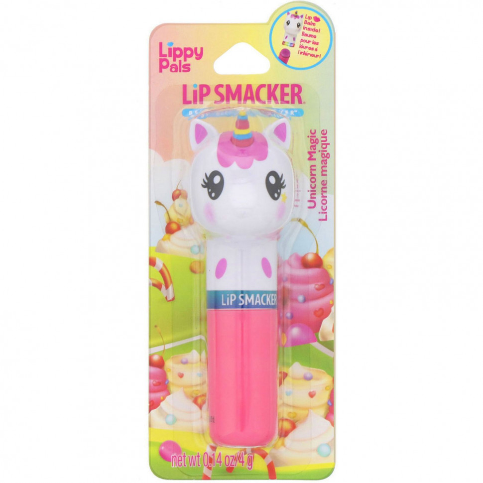  Lip Smacker,    Lippy Pals, Unicorn,  , 4     -     , -, 