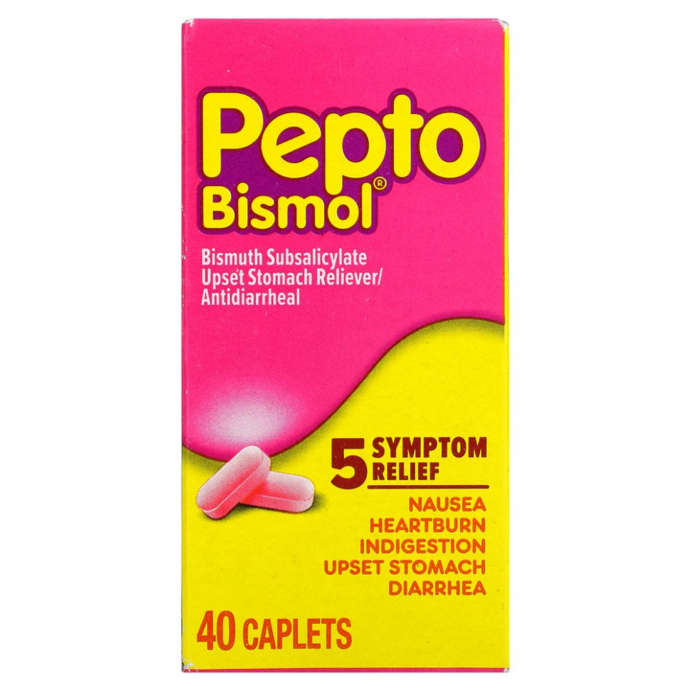 ������ ������ Pepto Bismol, ����� ������, 40 ������  IHerb (������) ����